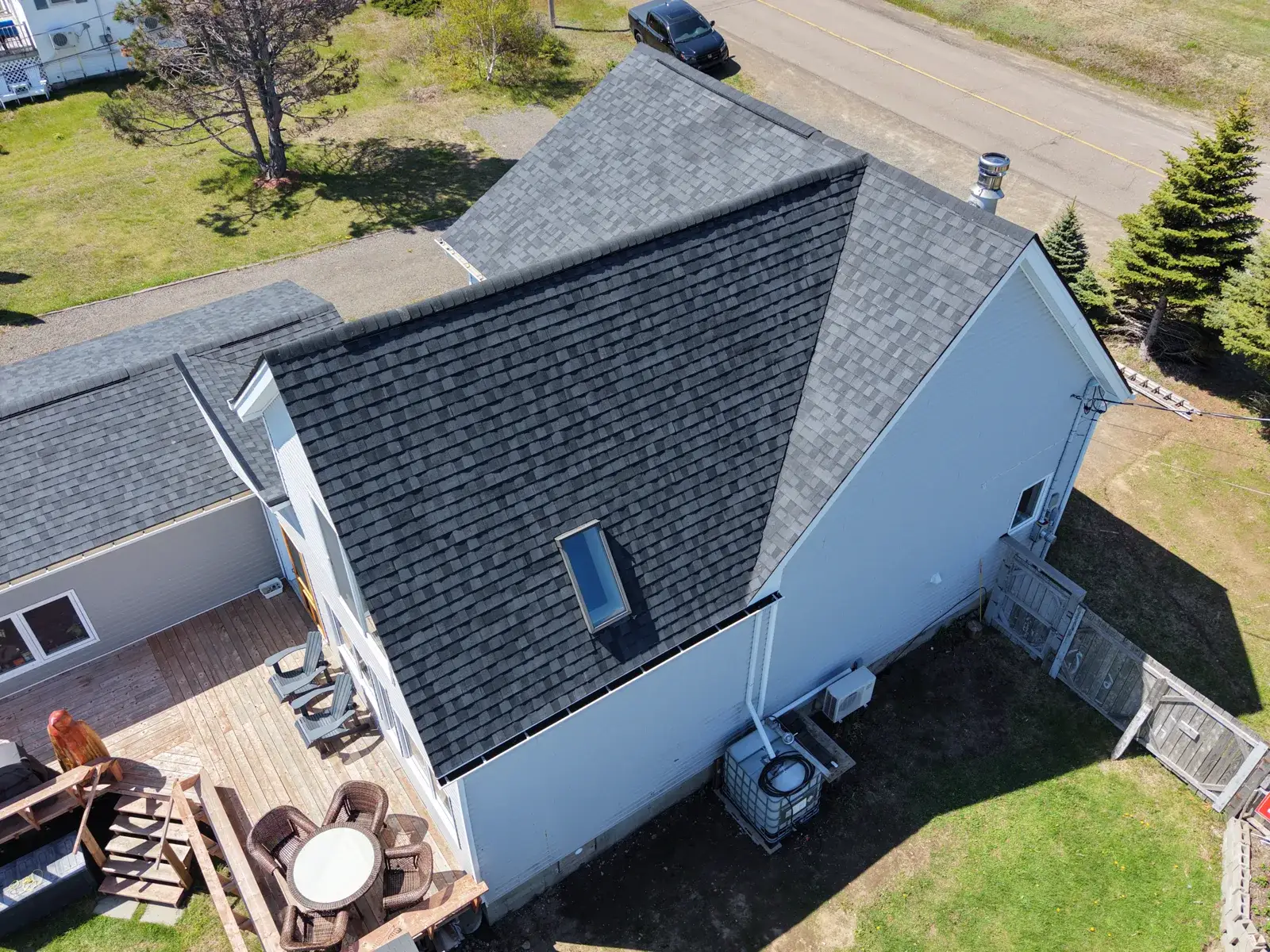 A Sackville Victorian: finished full exterior renovation with new roof, siding and gutters